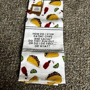 Mud pie tea towel NEW